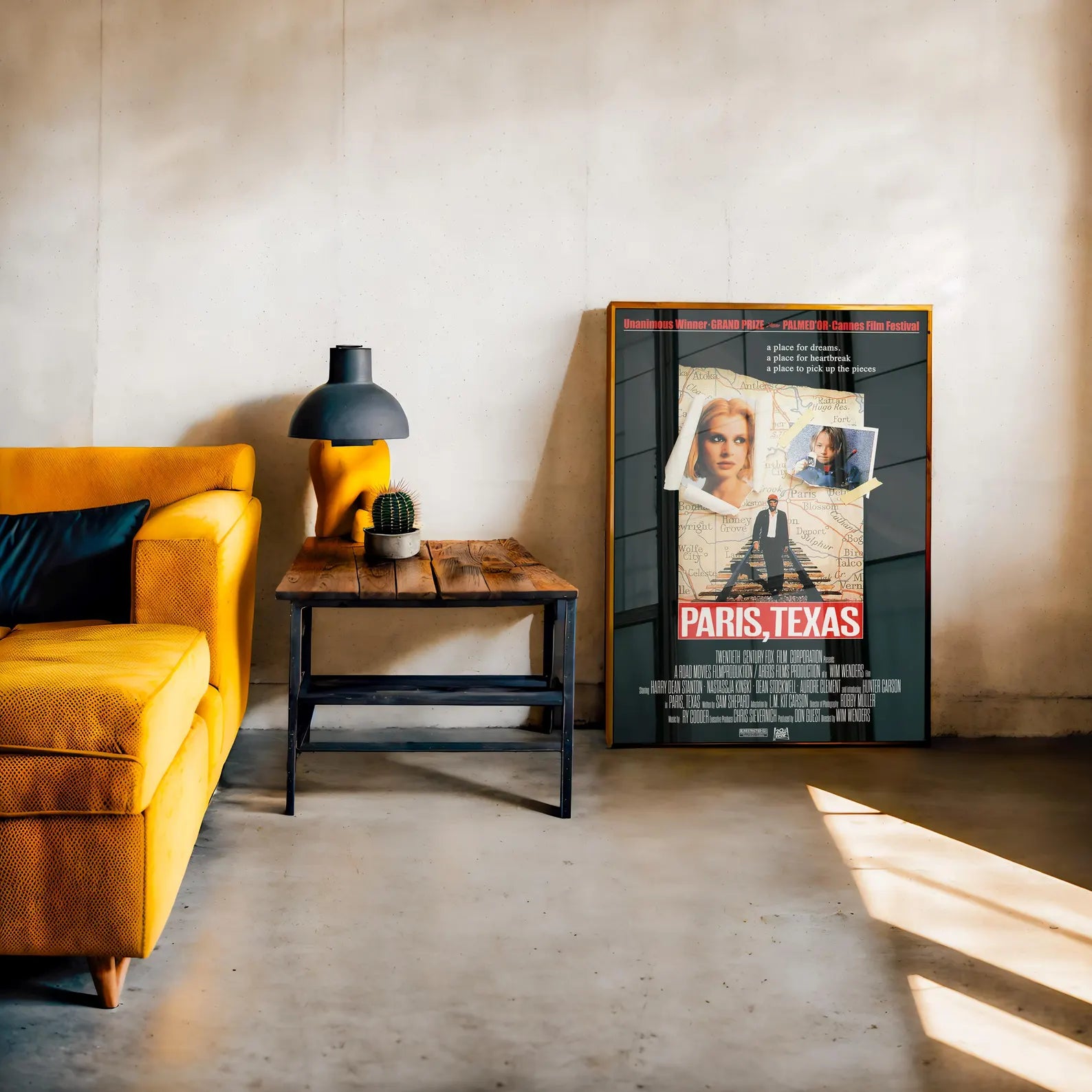 Poster del film Paris Texas - Paris, Texas / Wim Wenders - 1984 Film Affiche