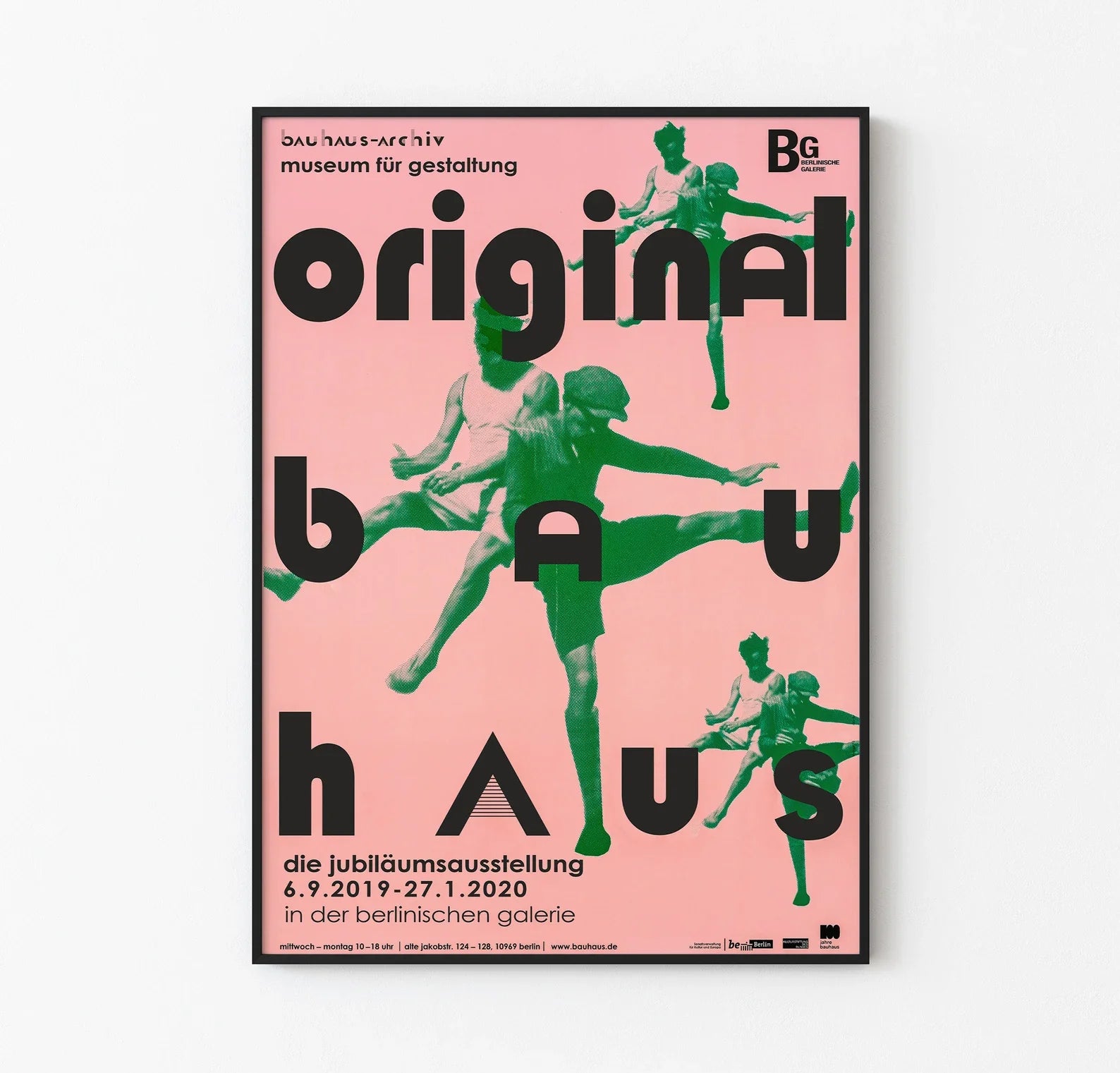 Manifesto Bauhaus - Selezione più rara / Giocatori di calcio, Bauhaus-archiv, Museum für Gestaltung, Berlino